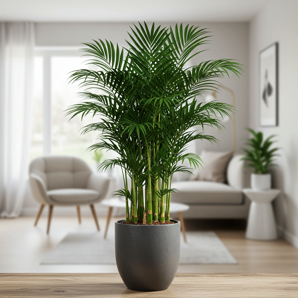 Bamboo Palm Plant