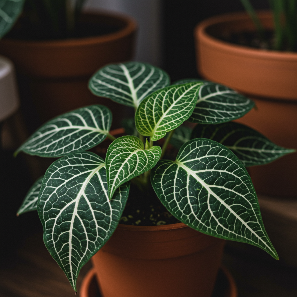 Big Leaf Fittonia Plant