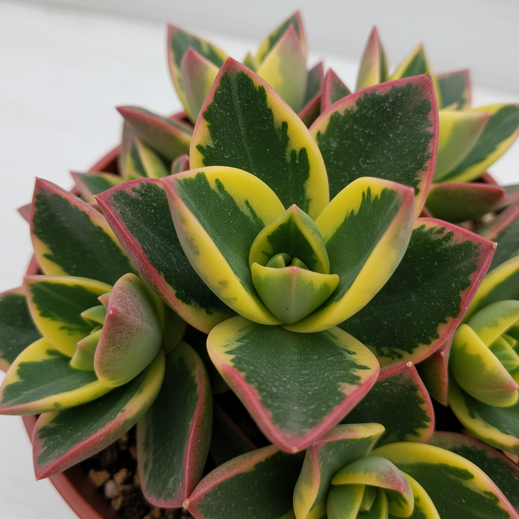 Crassula Ovata Variegated