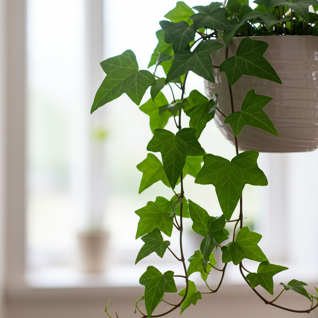 English Ivy Plant In Hanging Planter