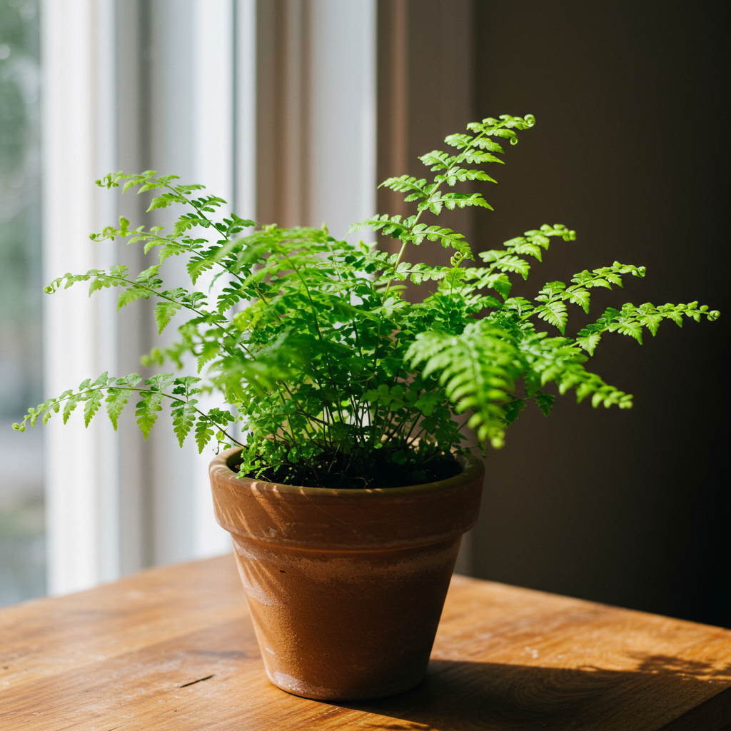 Green Fern Plant - Mini