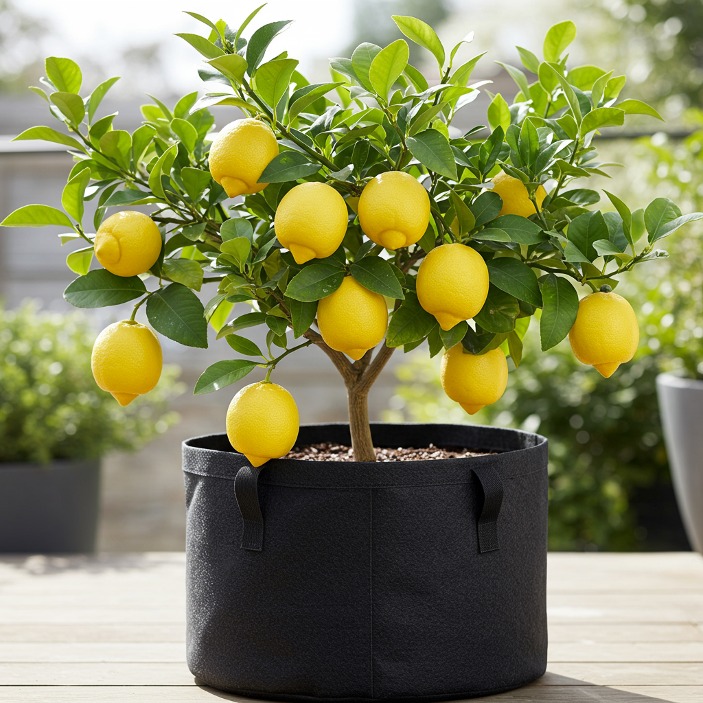 Lemon Plant with Grow Bag