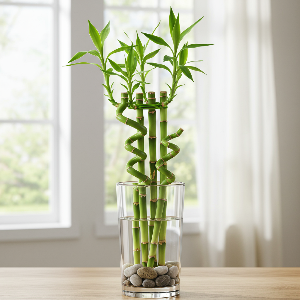 Lucky Bamboo Plant Medium