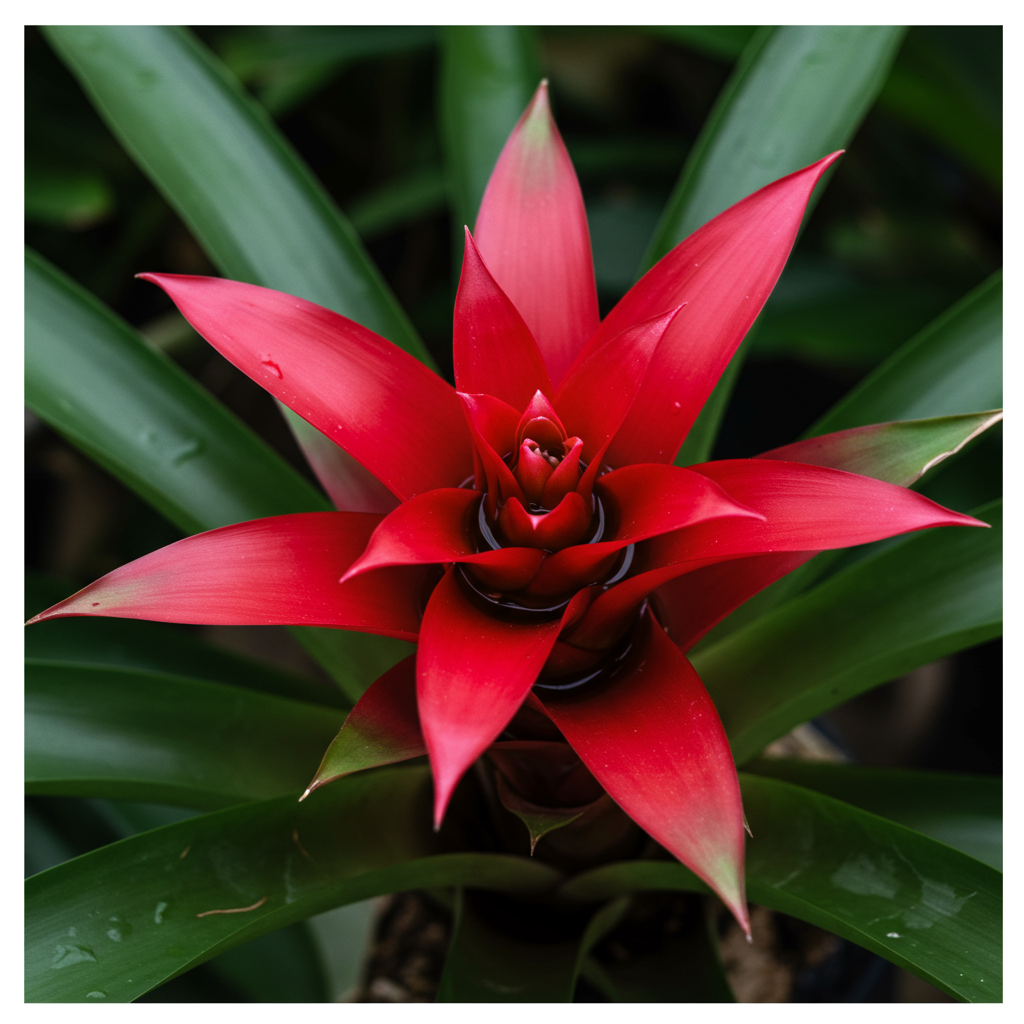 Red Bromeliad