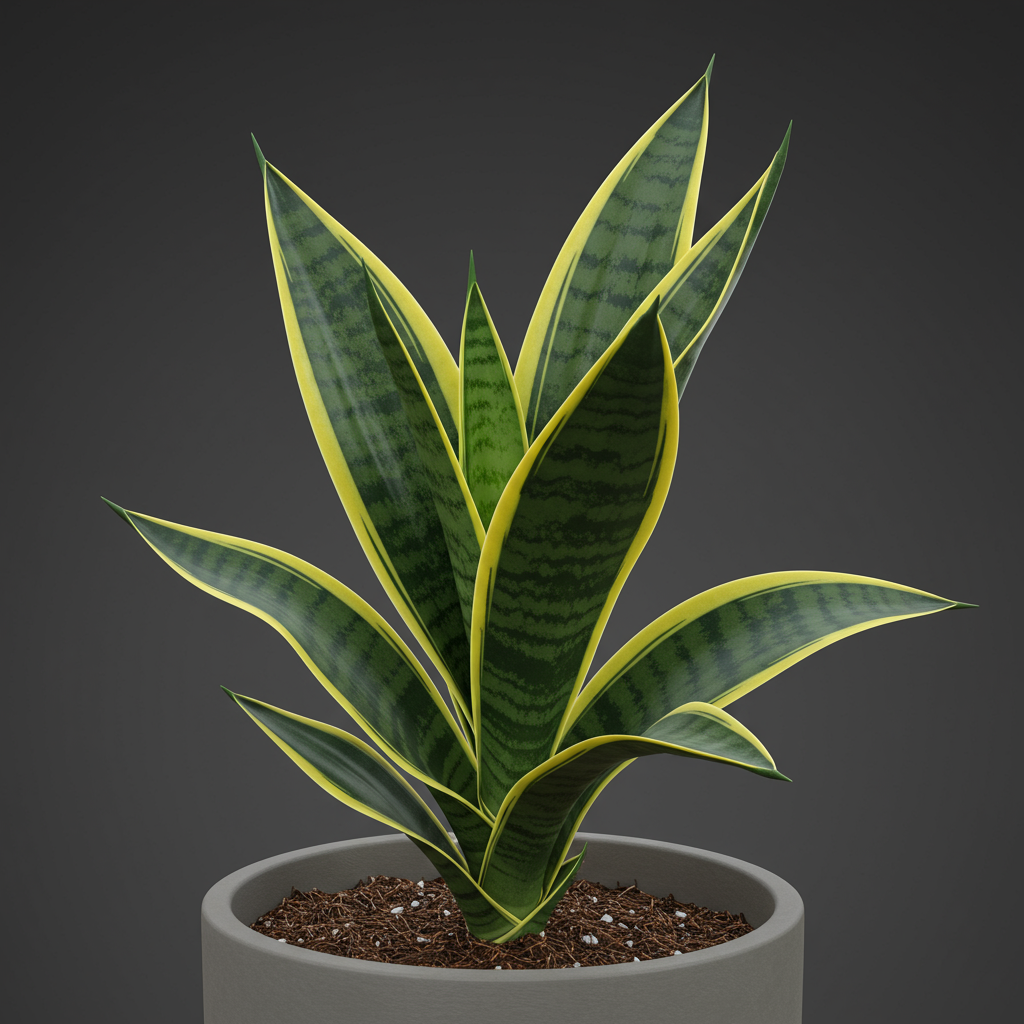 Snake Plant - Golden Hahnii