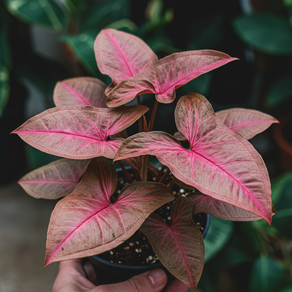 Syngonium Pink Plant