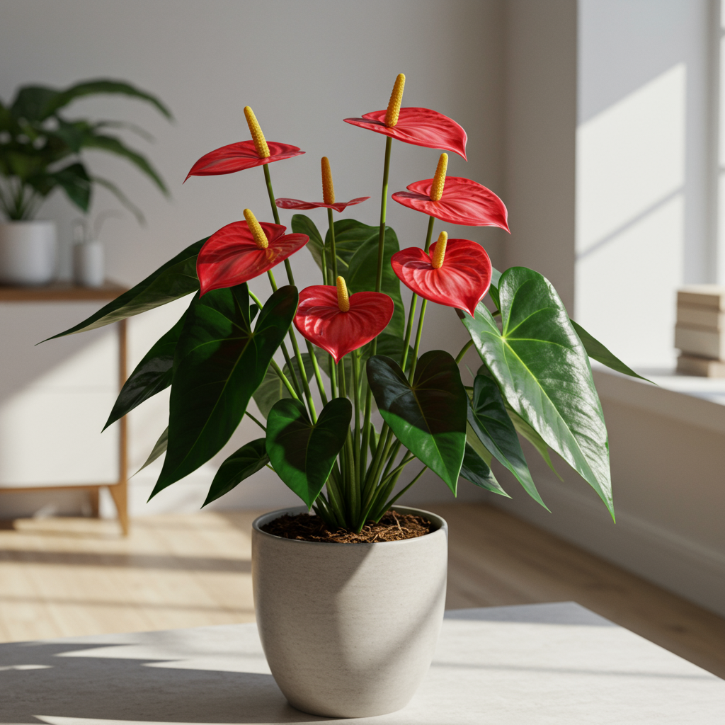 Anthurium Red Plant
