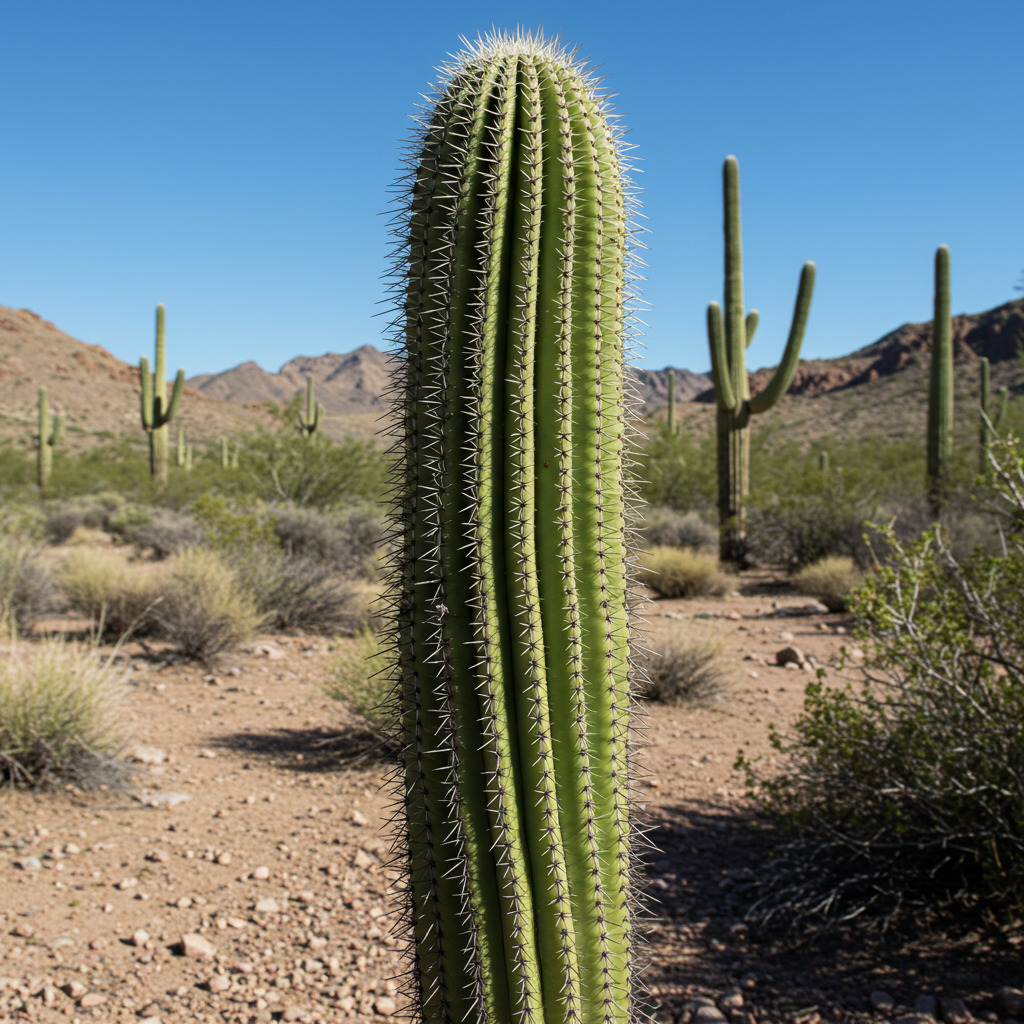 Cactus Plant - Elongated
