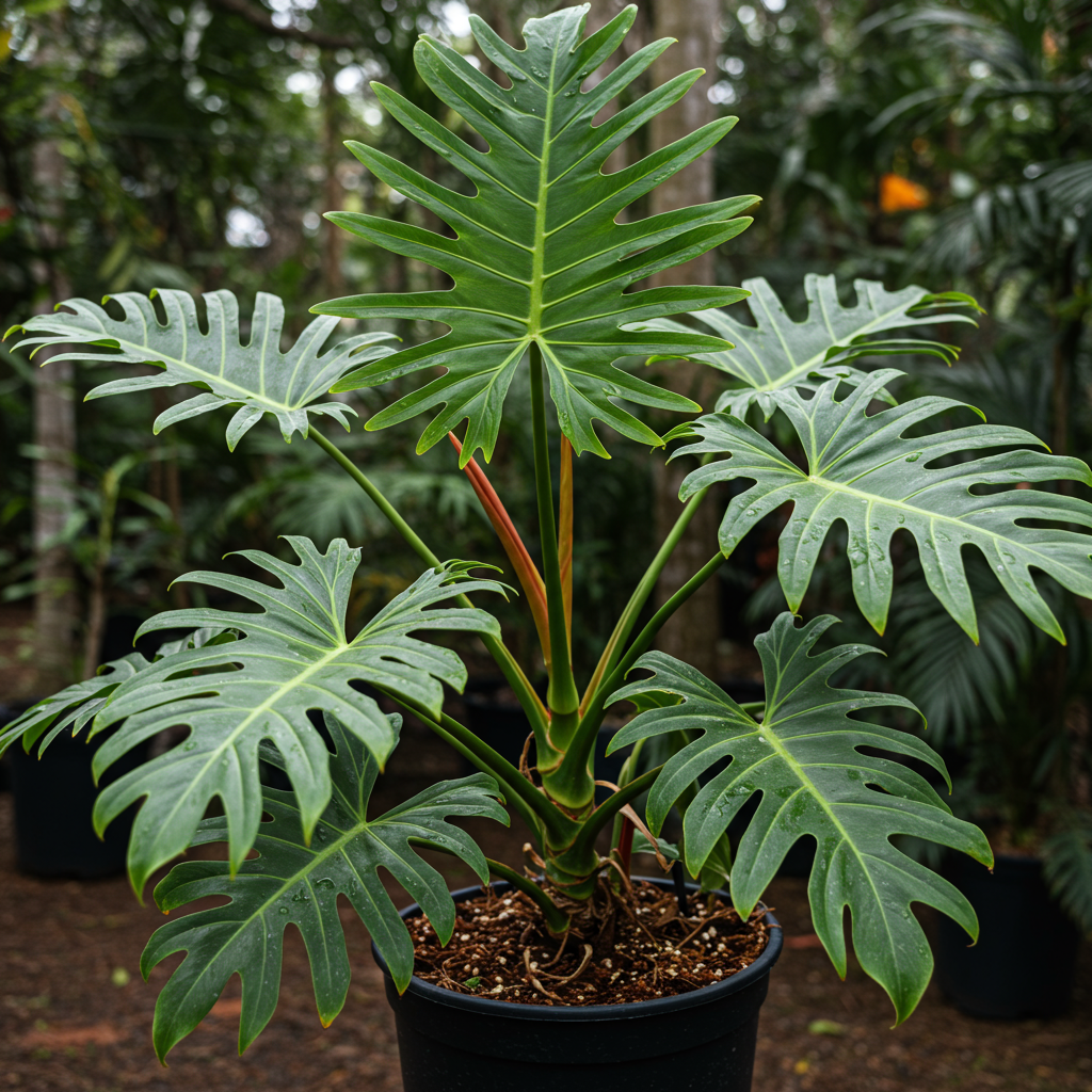 Philodendron Selloum Green Plant