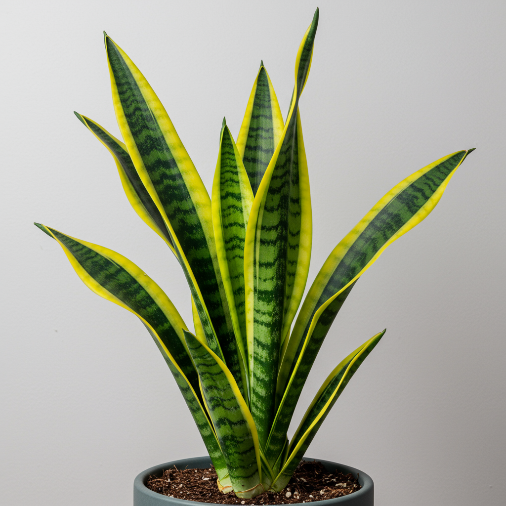 Sansevieria Gold Flame Snake Plant