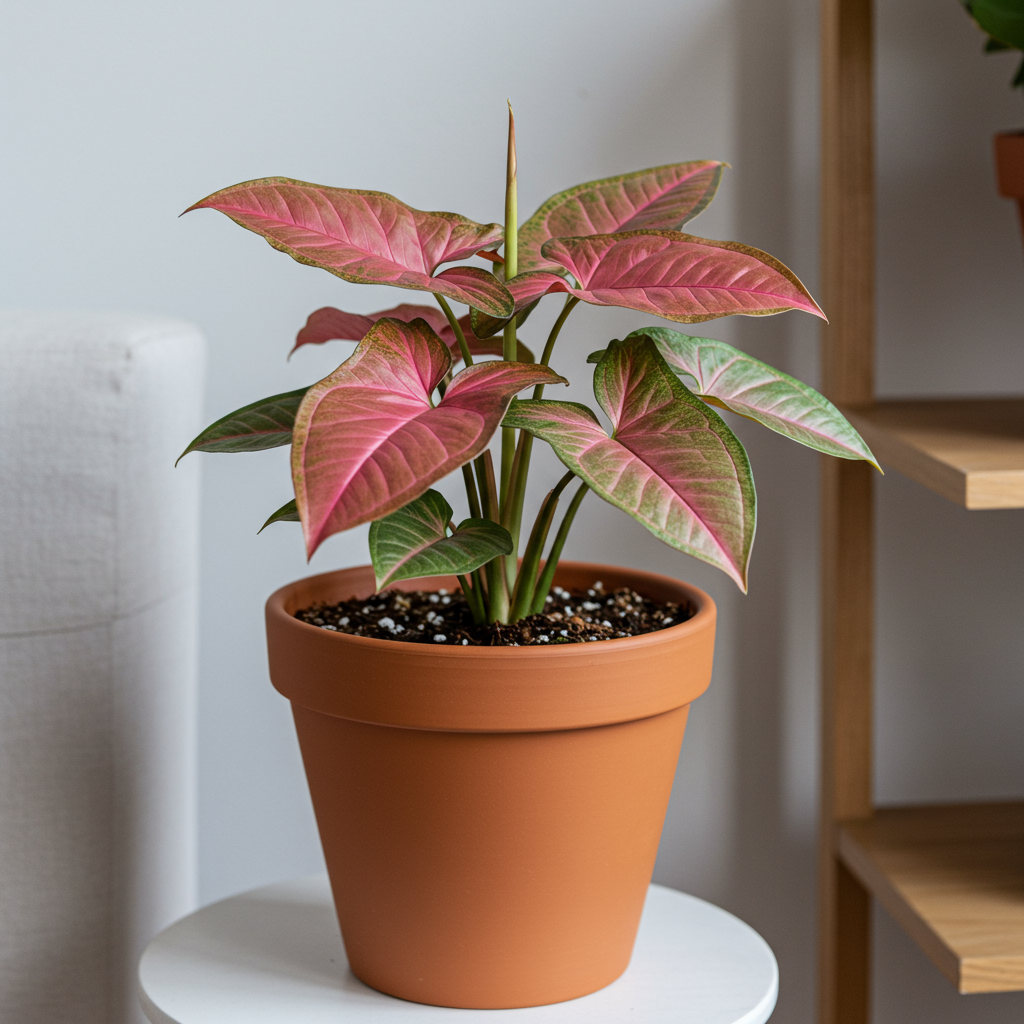 Syngonium Pink Neon - Medium